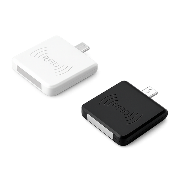 NFC-Reader R65 C in Weiß und Schwarz mit USB-Stecker
